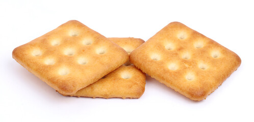 sweet and salted cookies on white background, new angles 