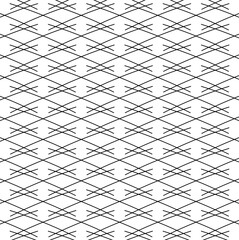 Symmetrical pattern with intersecting needles or thin lines