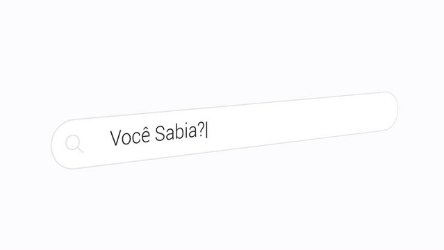 Looking up Voc&ecirc; Sabia, Brazilian YouTube channel on the web