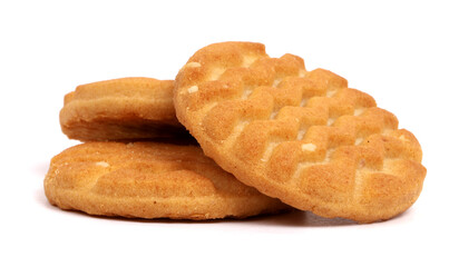 Cookies on white background, new angles