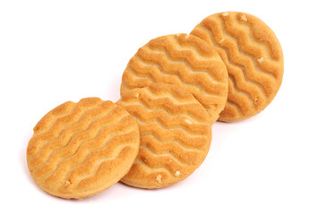 Cookies on white background, new angles