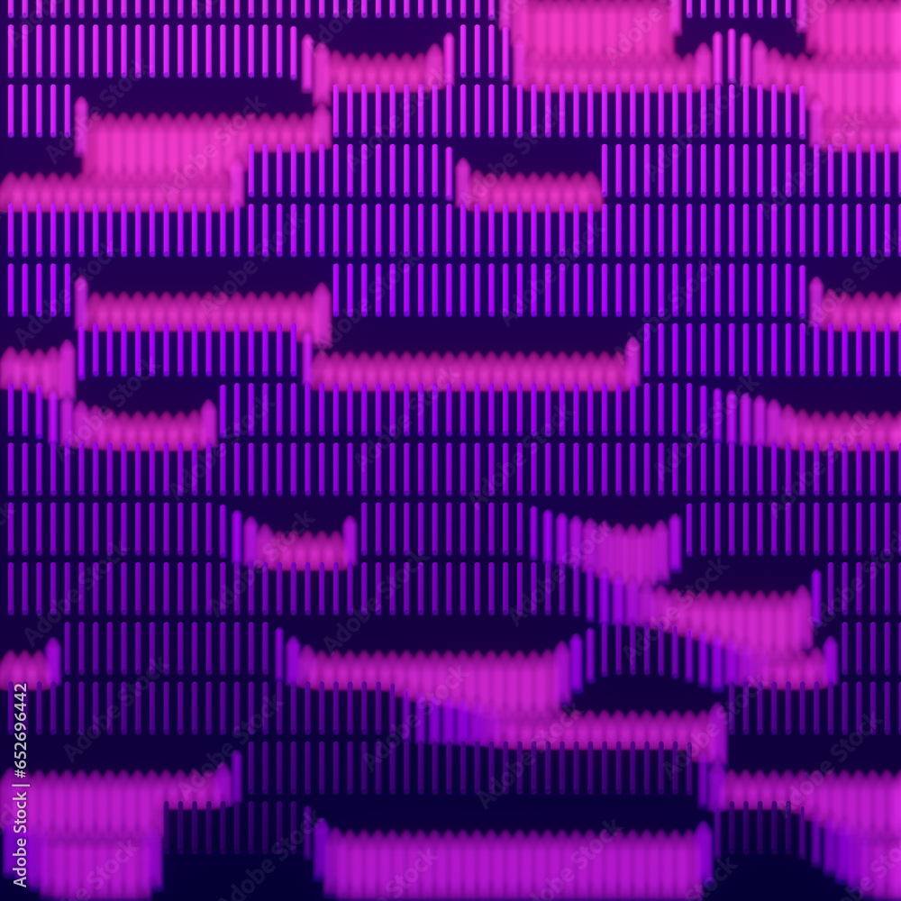 Poster abstract colorful background, the concept of movement by waves of data flows. 3d rendering digital i