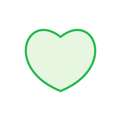 Love icon set. Heart icon vector. Like icon vector.