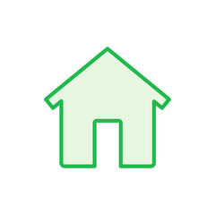 House icon set. Home icon vector