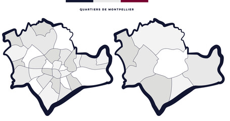 Quartiers de Montpellier