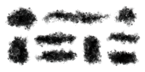 フワフワの絵の具のにじみテクスチャ