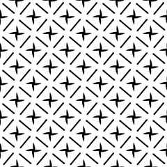 White background with black pattern. Seamless texture for fashion, textile design,  on wall paper, wrapping paper, fabrics and home decor. Simple repeat pattern.