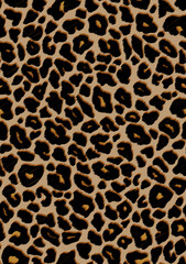 Skin Leopard Animalier in Natural Colors