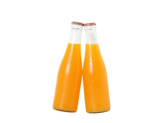 Orange juice  isolated on white background