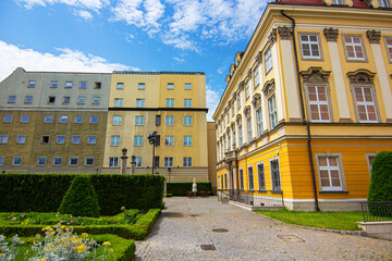 Royal Palace in Wroclaw, Poland. Originally a baroque palace of the Prussian monarchy, it now houses history museum