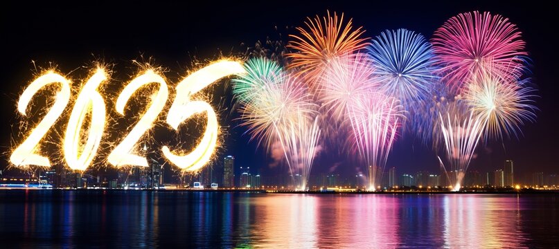 new year 2025 fireworks