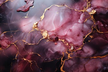 Smooth and glowing marble texture top view