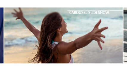Carousel Blur Slideshow