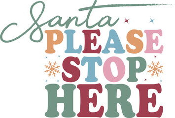 Retro Christmas Svg Design, Retro Merry Christmas Cut Files