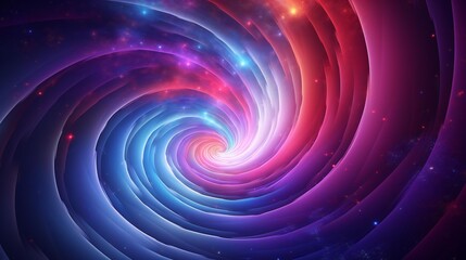 a colorful spiral background generated by AI