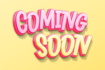 Coming Soon: A Fun and Playful 3D Teaser in Minimalist Cute lovely Style!