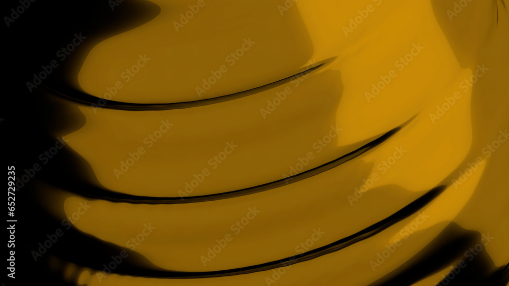Fototapete yellow and red bright background. design. large spreading spots of paint made in computer graphics t