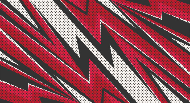 red abstract background with a sports, racing, gaming theme with a dot texture