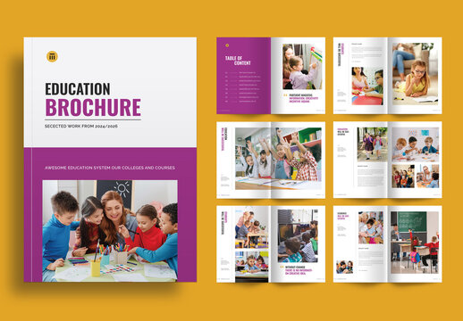 Education Brochure Template