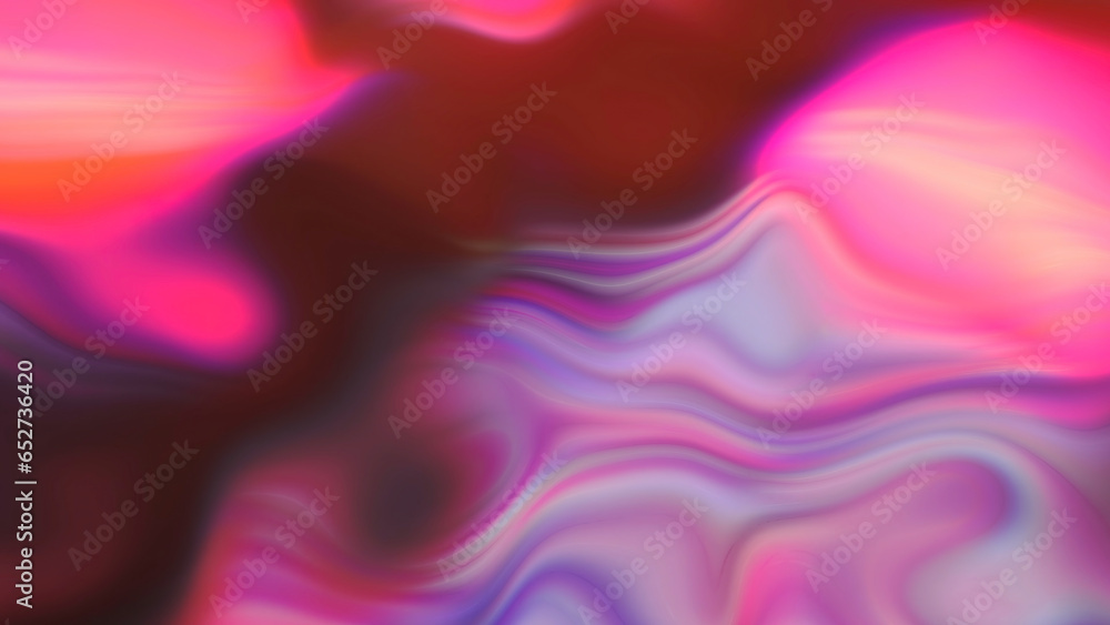 Poster flickering energy pulses in colorful pattern of spot. motion. bright colorful spots move with electr