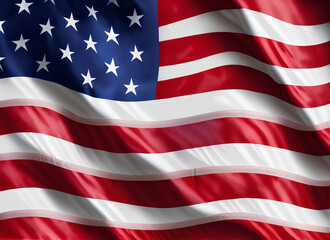 dramatic wavy american flag veteran day honour