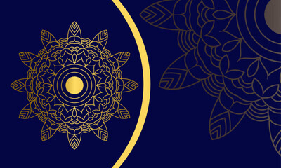 Luxury mandala background with silver arabesque.