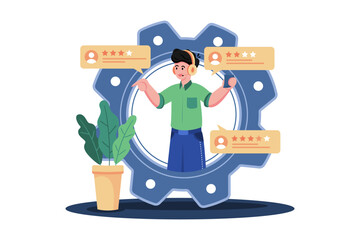 Technical support improve customer service quality.