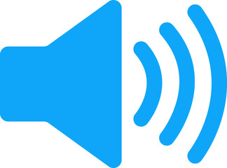 音量マークのシンプルで可愛いイラスト