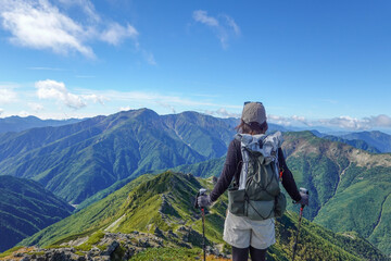 鹿島槍登山
