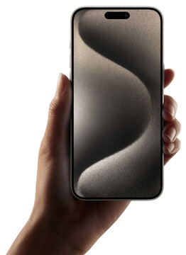 Iphone 15 Pro Max Hand Holding Png Image