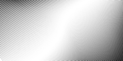 Halftone background abstract black and white dots shape
