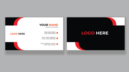 Simple Business Card Layout.