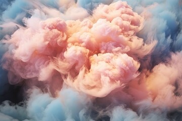 Colorful smoke background concept