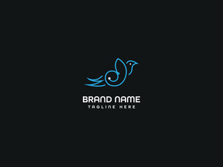 brand company logo design. modern letter logo design