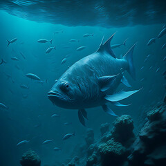 Fototapeta premium Underwater City