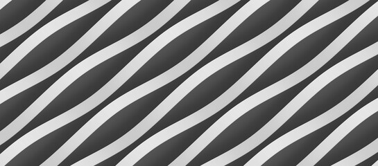 Illustration of black and gray curve lines in motion perfect for wallpapers and backgrounds