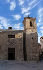 Obraz premium Church of El Salvador de Toledo built in the 11th century on the site of a former Muslim mosque.