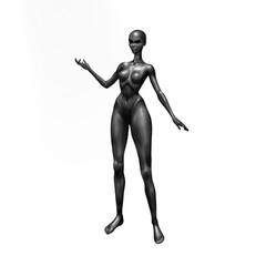 3d render of a person 