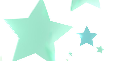 blue stars confetti on gray background. Christmas or winter festive background