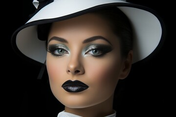 Celebrity inspired makeup recreation, Generative AI