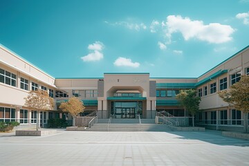 学校の校舎イメージ01