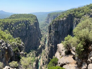 canyon in the mountains