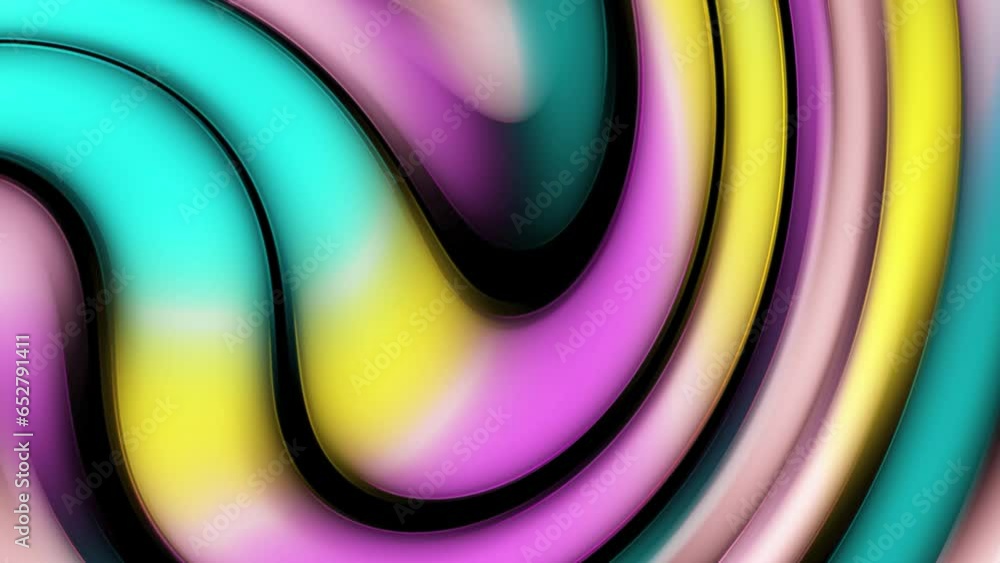 Aufkleber abstract animated colorful wavy gradient background. abstract color design. for design as banner, ad