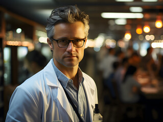 Fototapeta premium portrait of a doctor