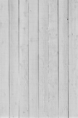 Textured White Wooden Planks Background