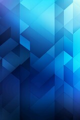 Fototapeta premium Blue Geometric Background