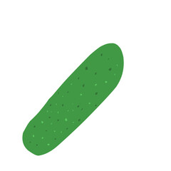 Cucumber Vector Illustration 