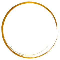 Aesthetic simple circle frame 