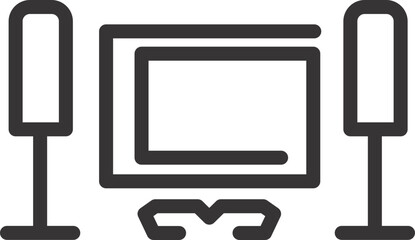 white board icon black and white outline transparent 