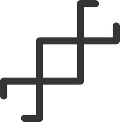 Obraz premium spinal code icon